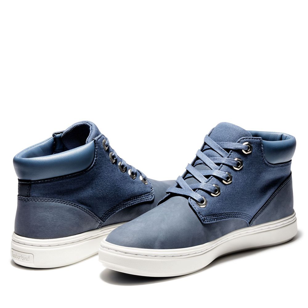 Zapatillas Timberland Mujer Bria High-Top Azules - Chile PZJ-104635